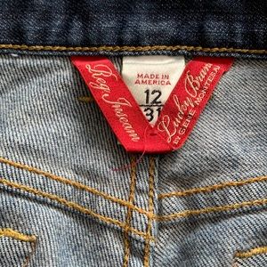 Lucky- low and sweet straight leg  jeans